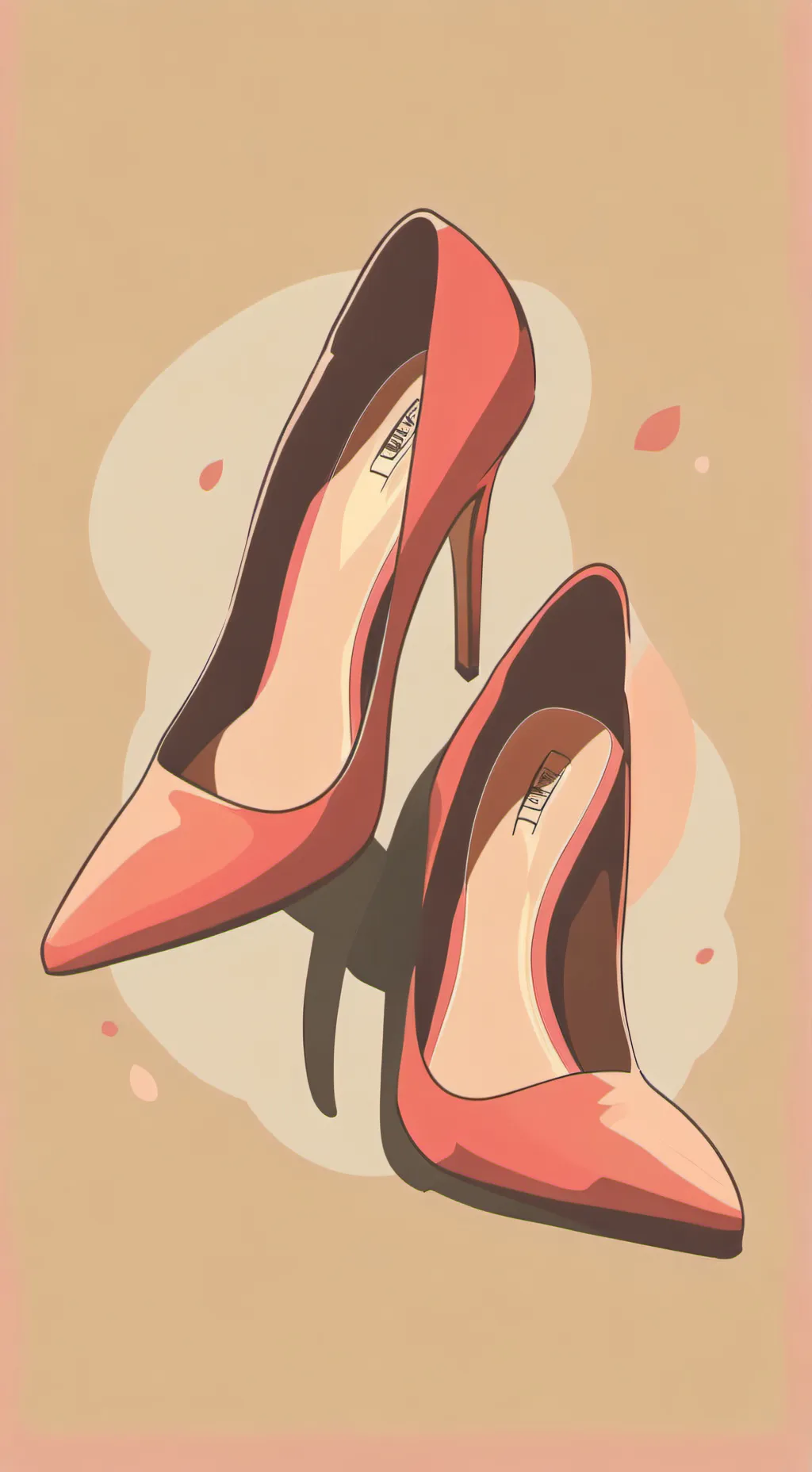 ai character: Bimbo heels background