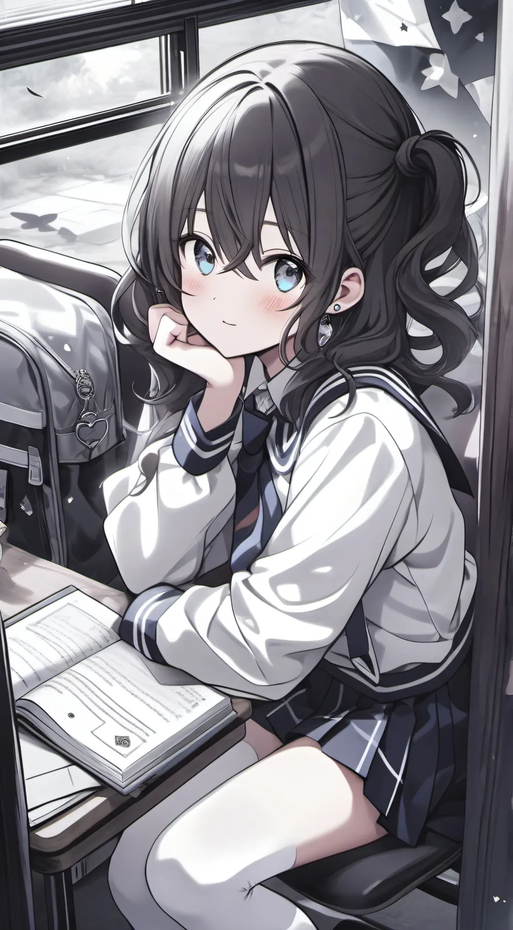 ai character: imiko  background