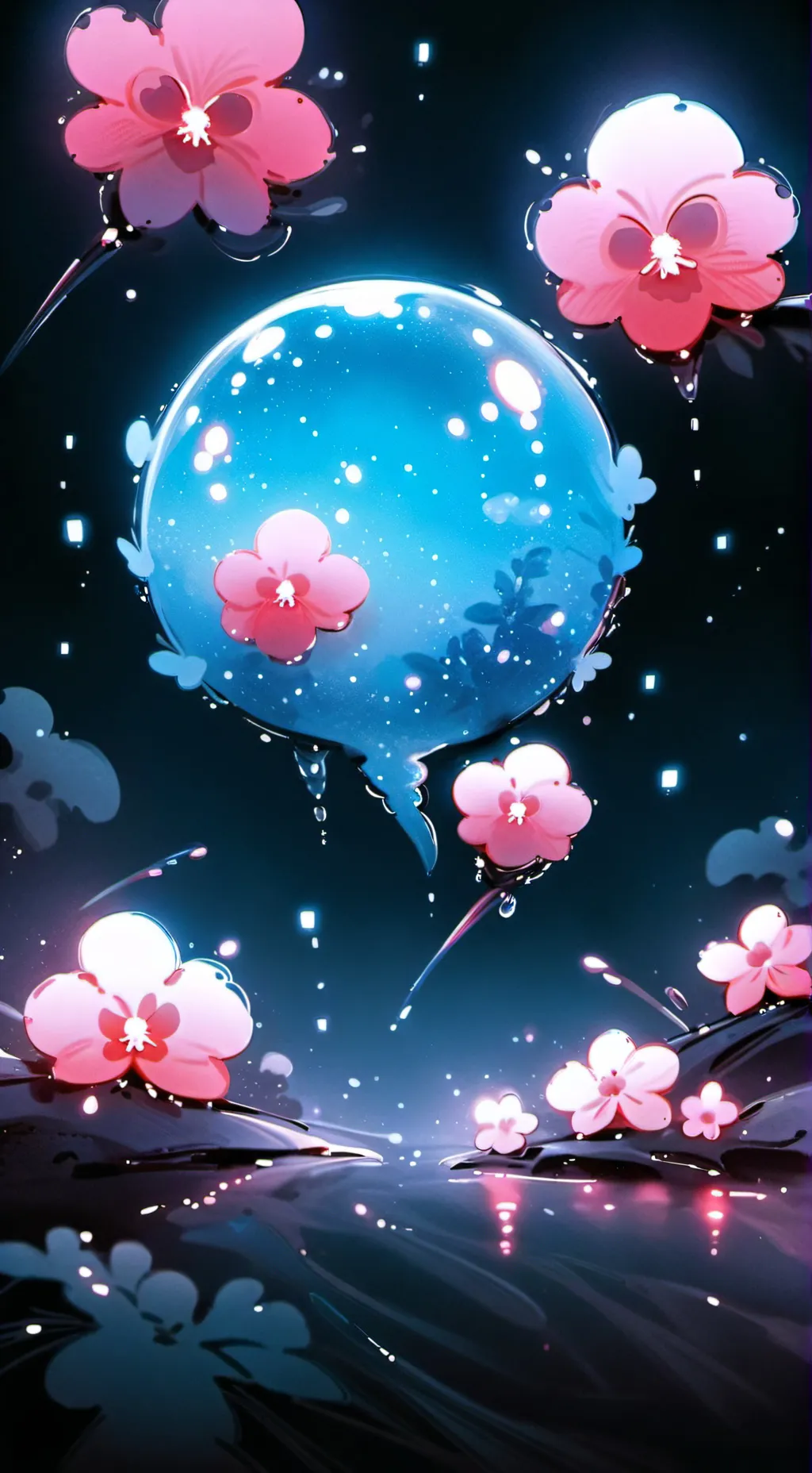 ai character: Puffball  background