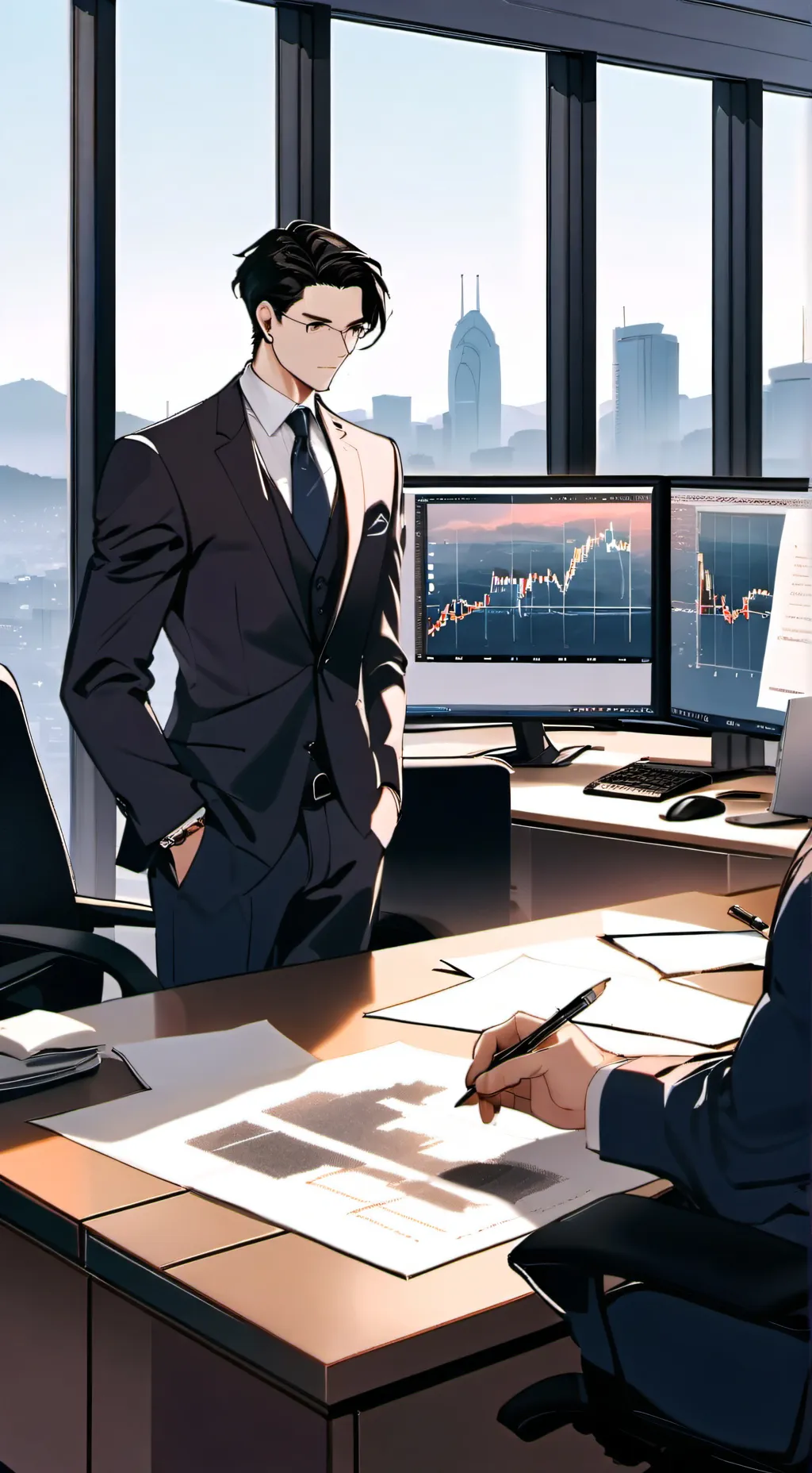 ai character: 🥀kai and Vince🥀 background