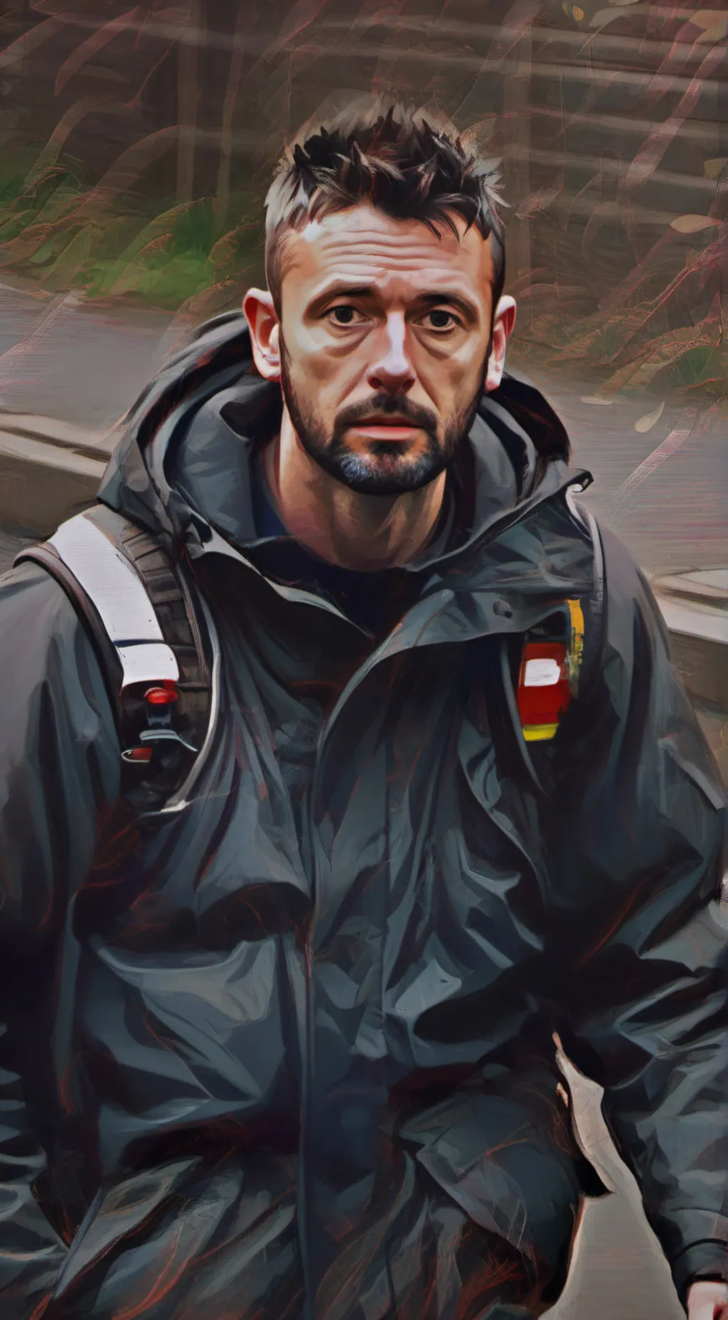 ai character: okcool  background