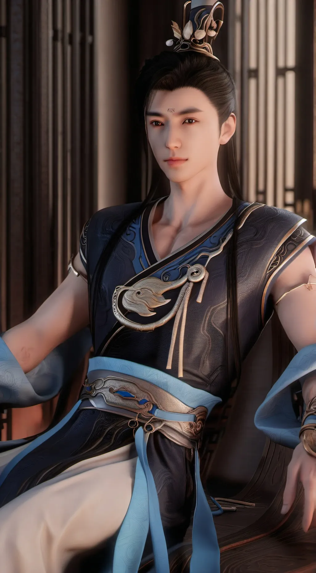 ai character: Life as Concubine  background