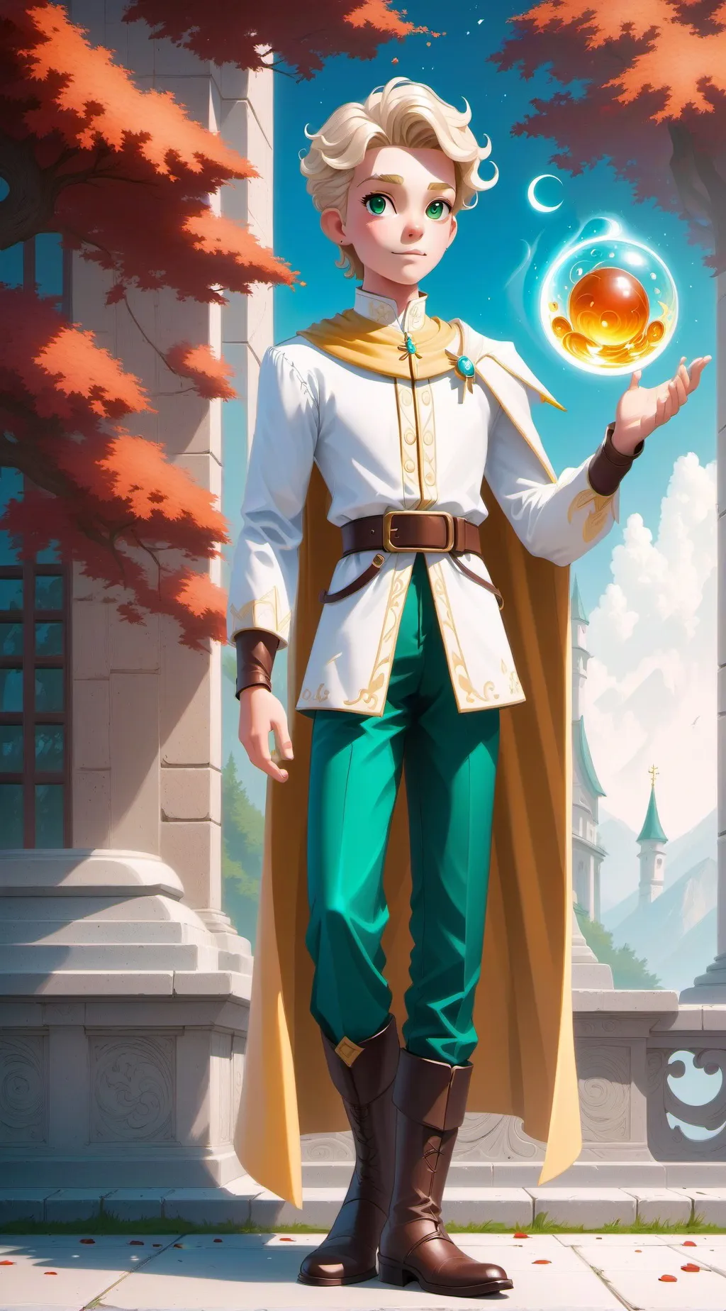 ai character: Saúl  background