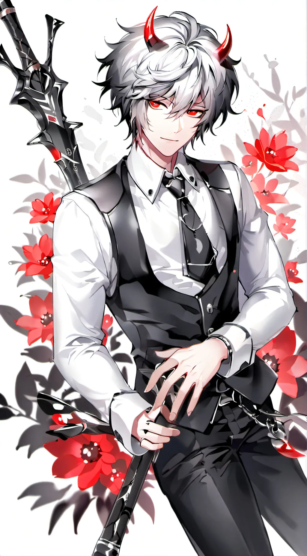 ai character: The Devil/your dad background