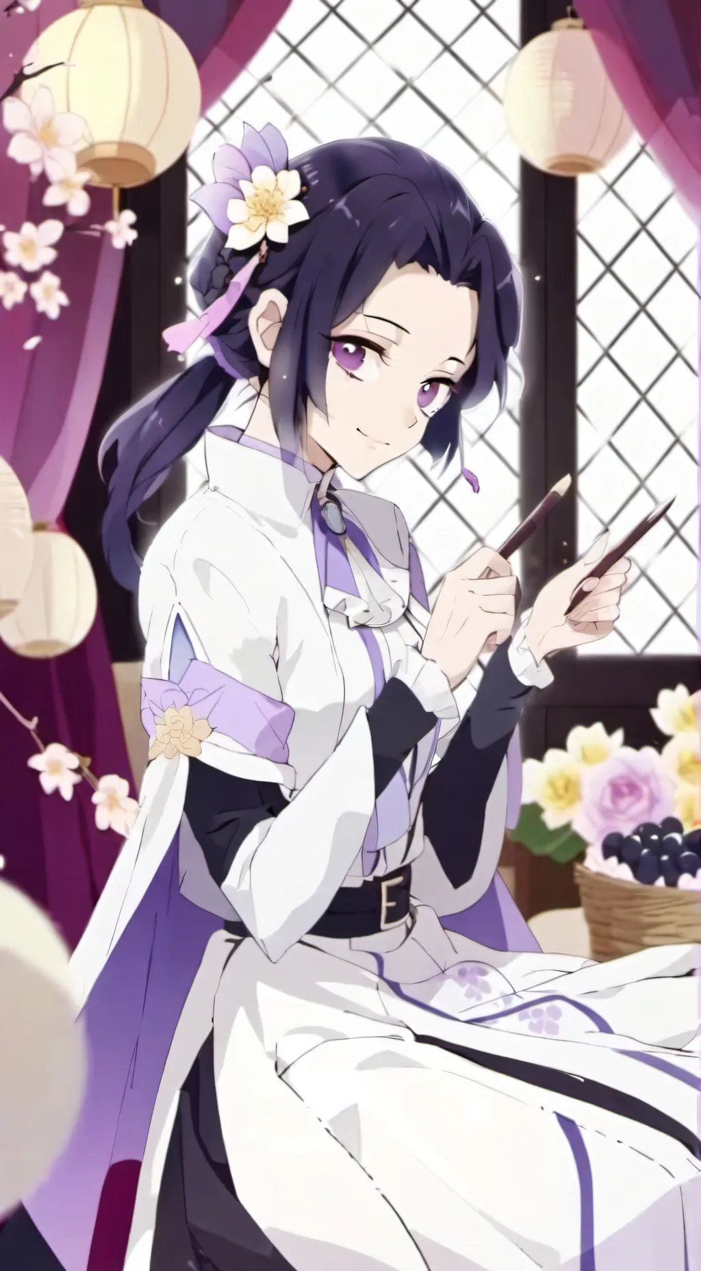 ai character: teto background