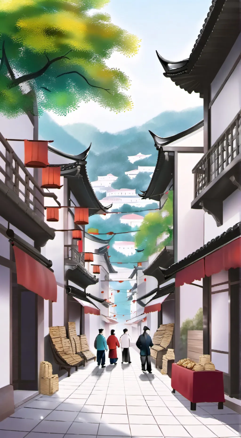 ai character: 探索大世界吧 background