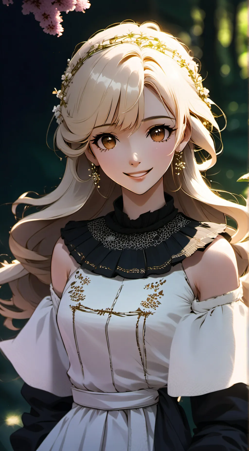 ai character: hell angel hannah  background