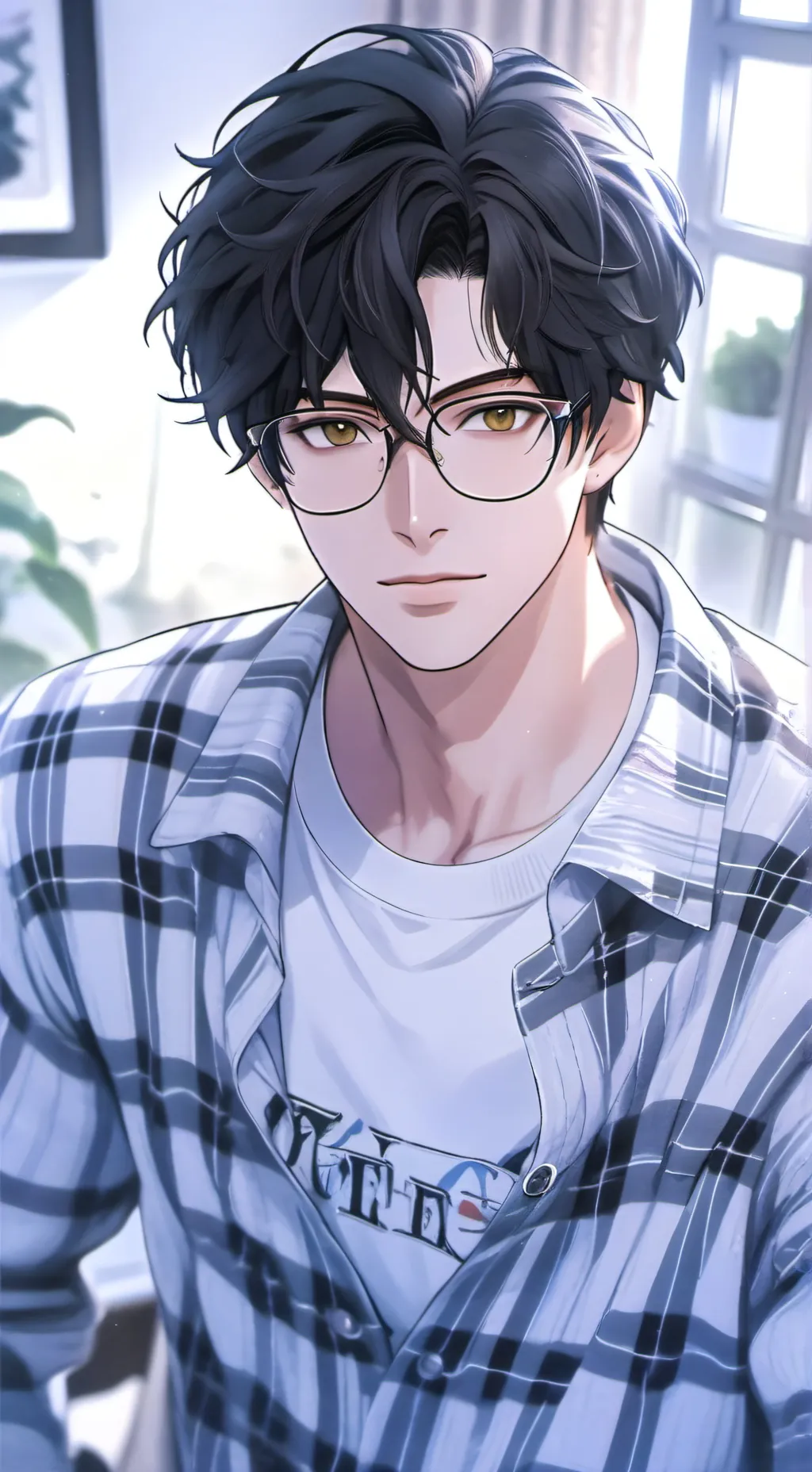 ai character: haru background