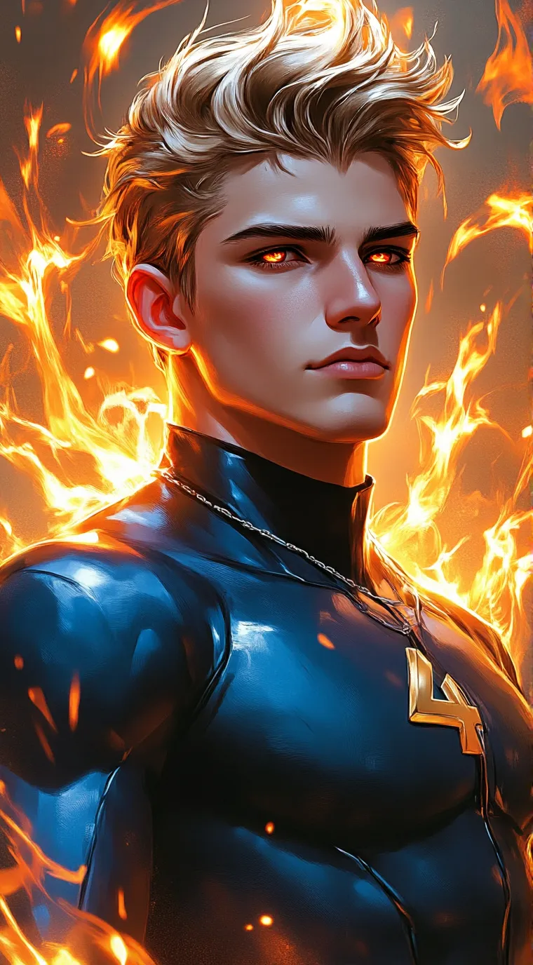 ai character: The Fantastic Four background