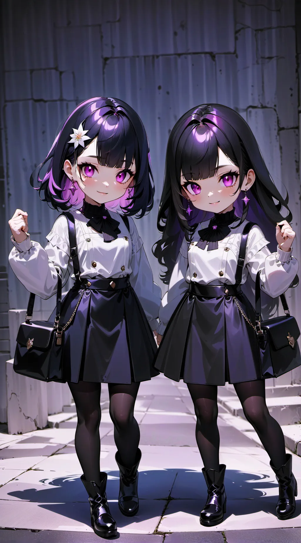 ai character: sisters background