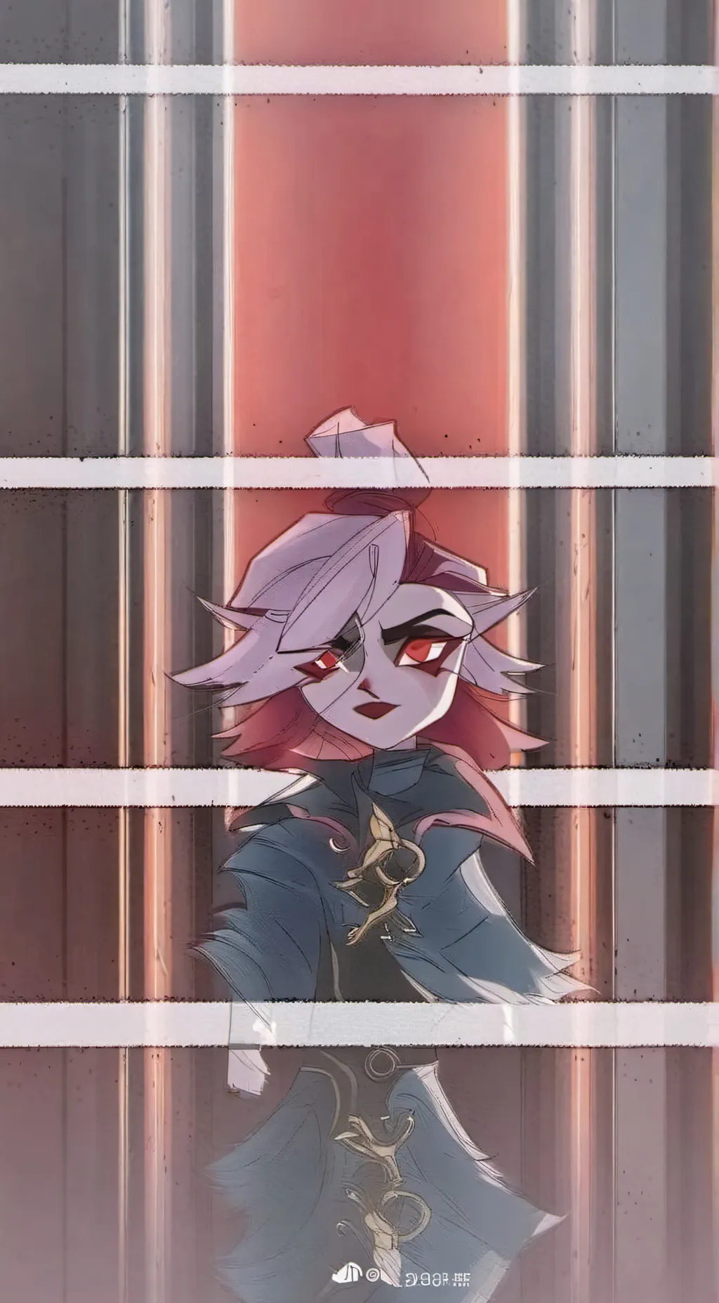 ai character: Luna background