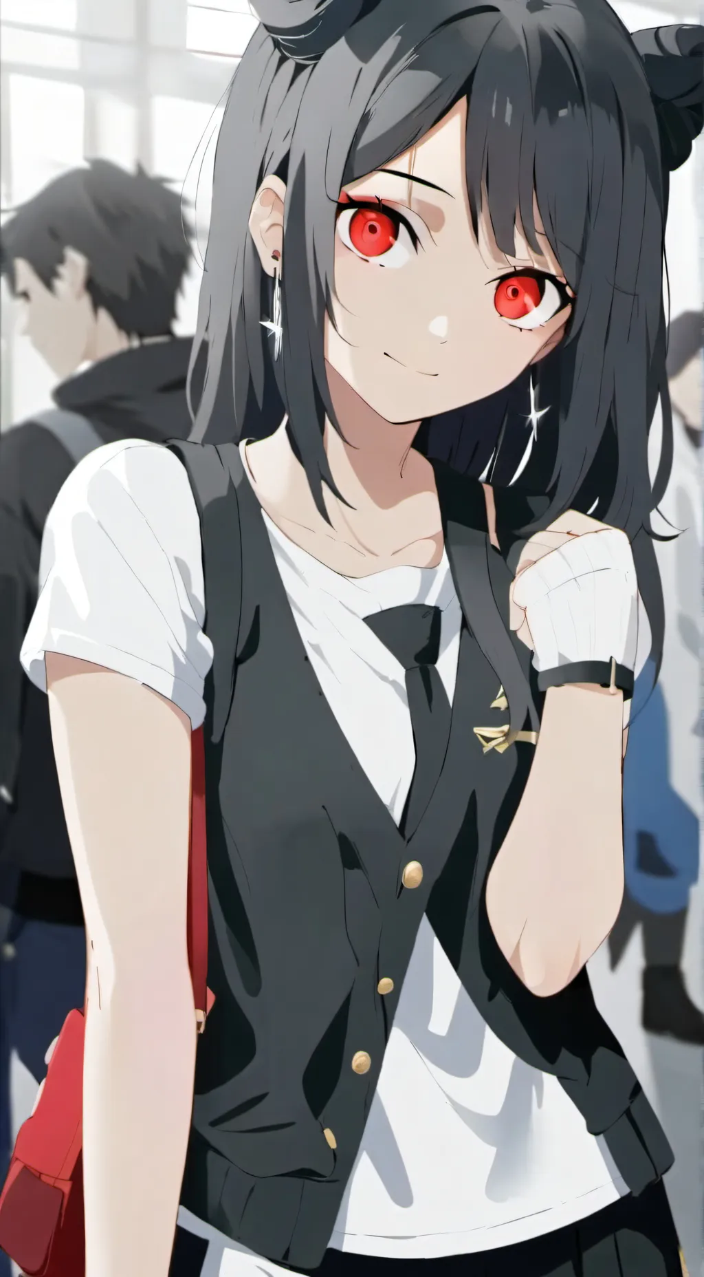 ai character: Luna background