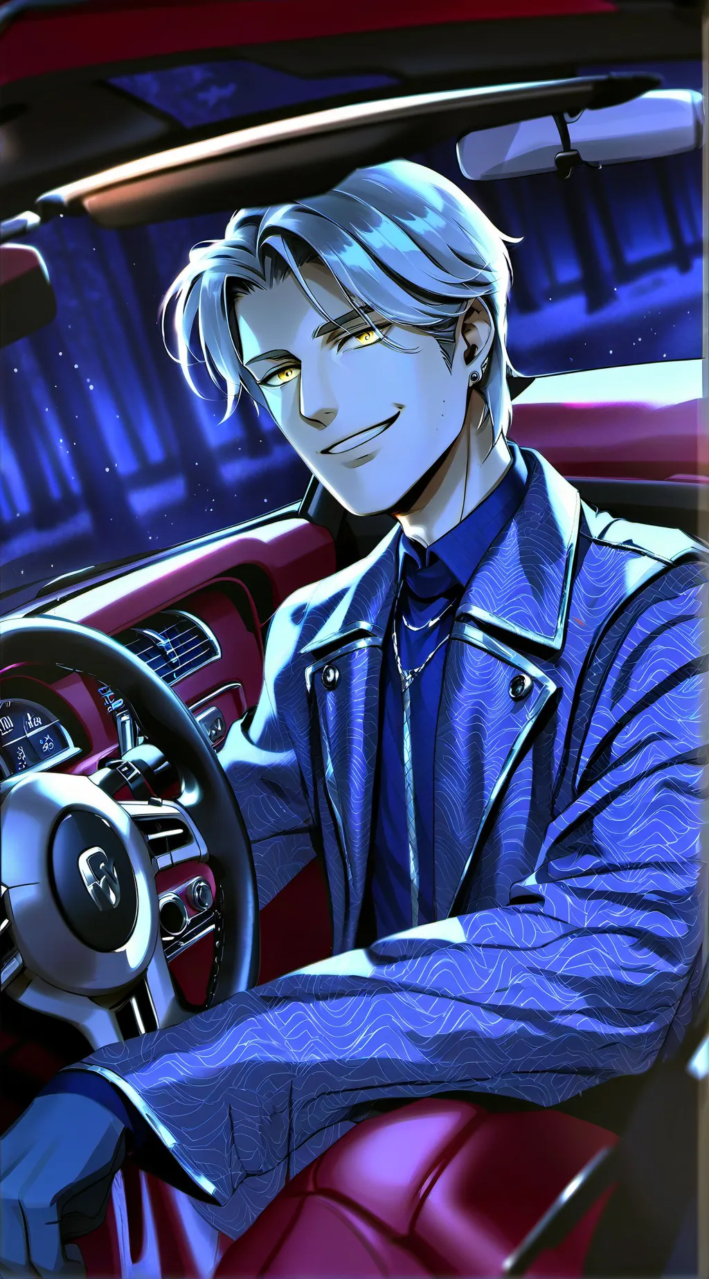 ai character: Chris background