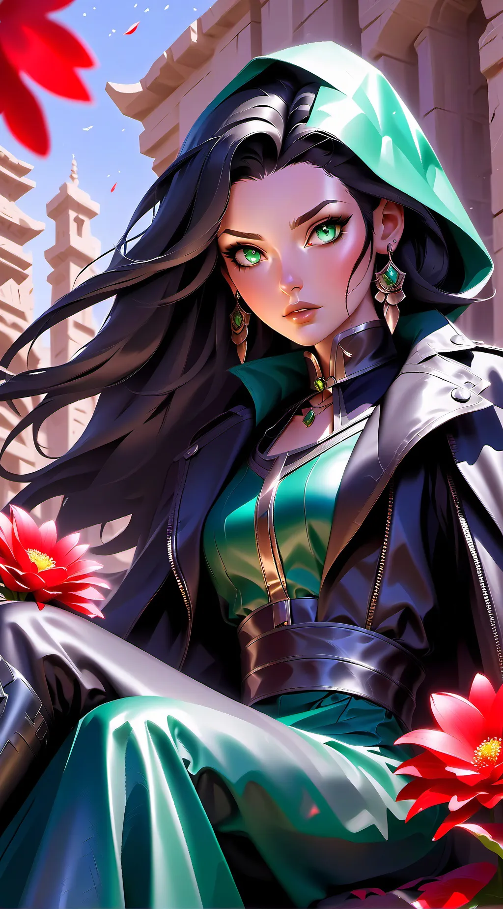 ai character: Seraphine background