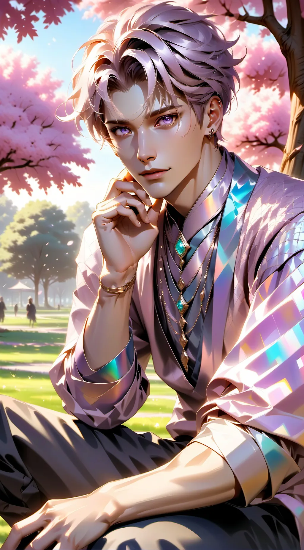 ai character: rayjatnu  background