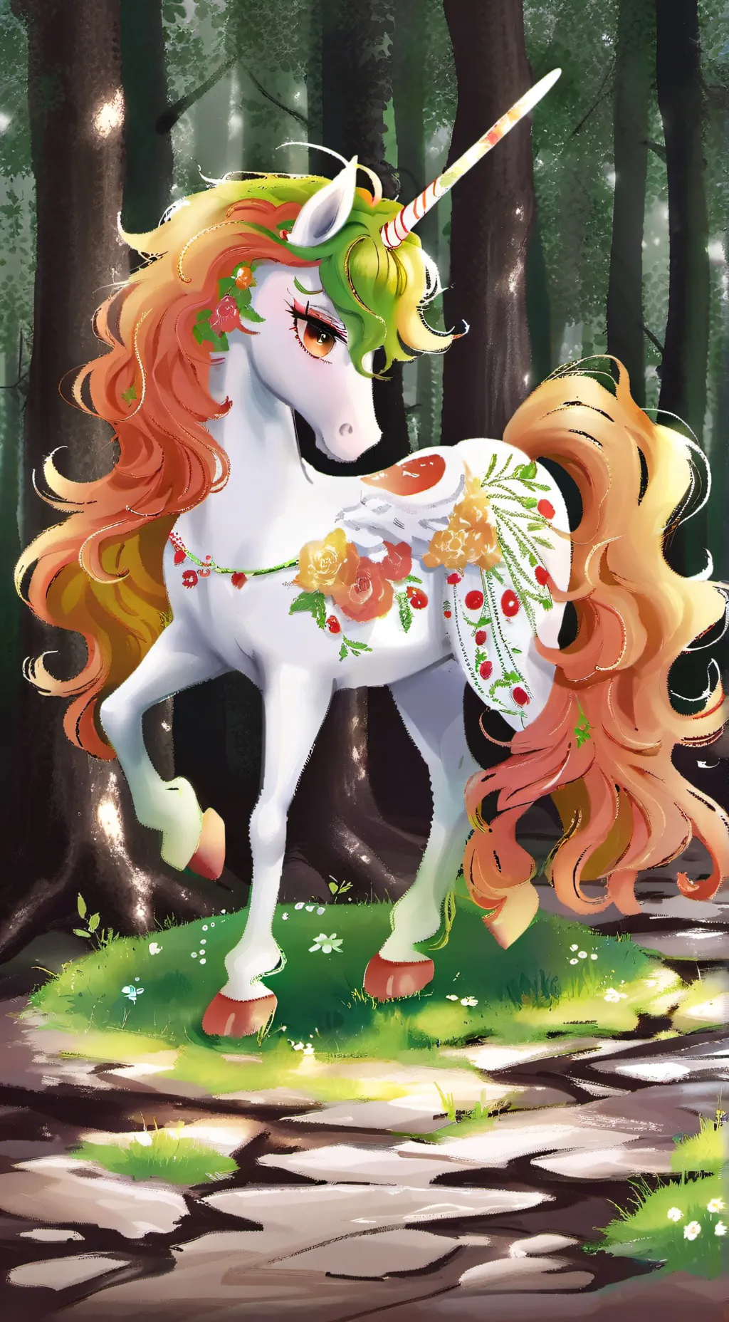 ai character: SunBurn background