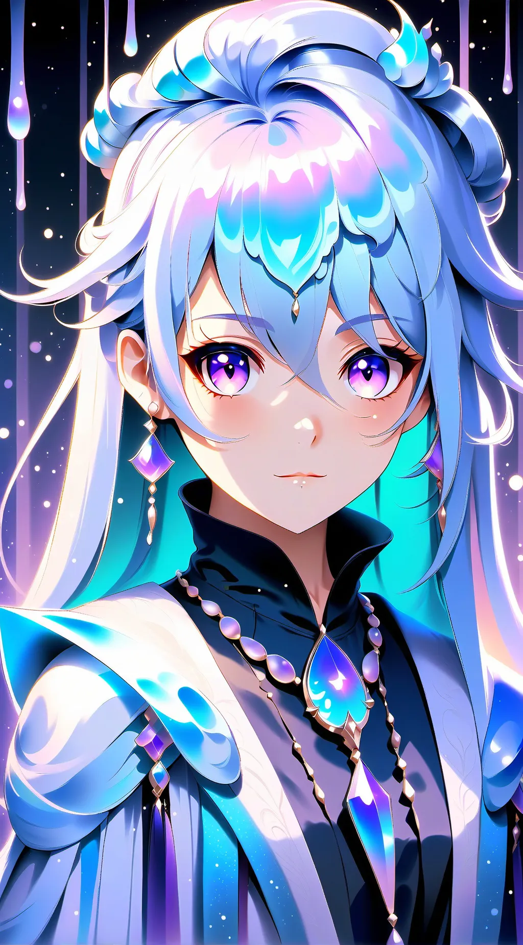 ai character: ису  background