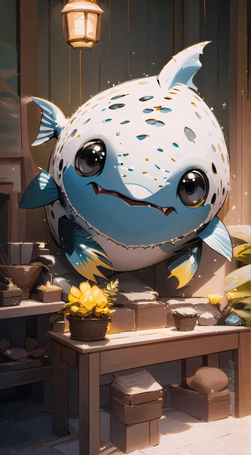 ai character: Doodle And Arkey!! background