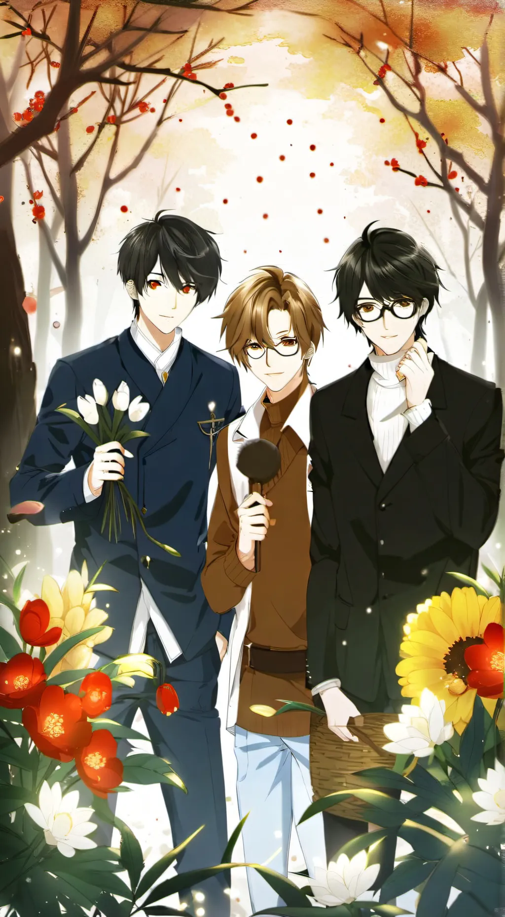 ai character: •YOUR BROTHERS• background