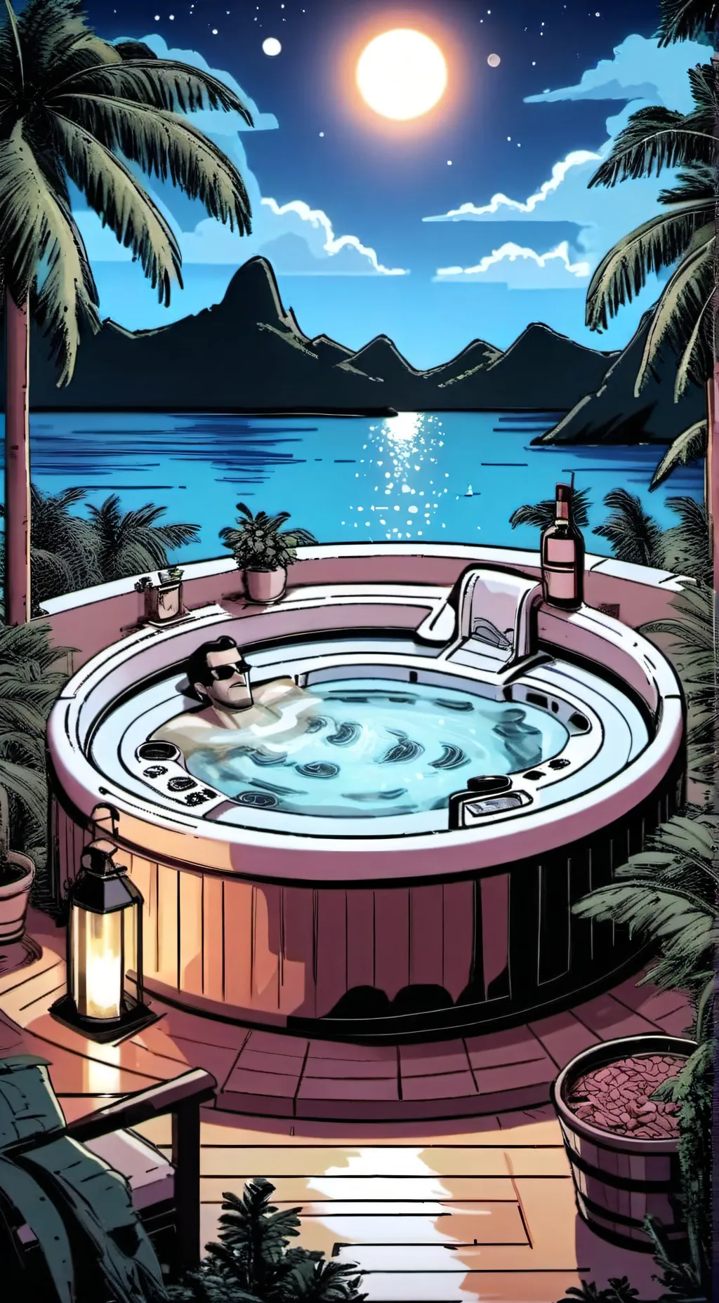 ai character: Your Jacuzzi background