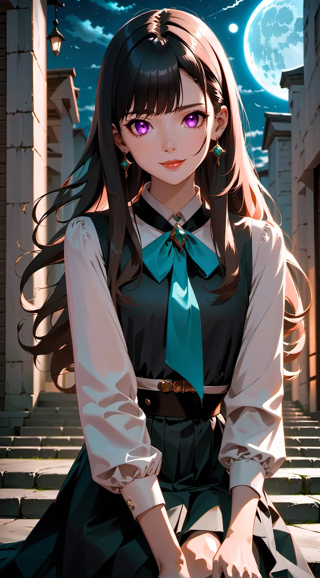 ai character: Halloween die background