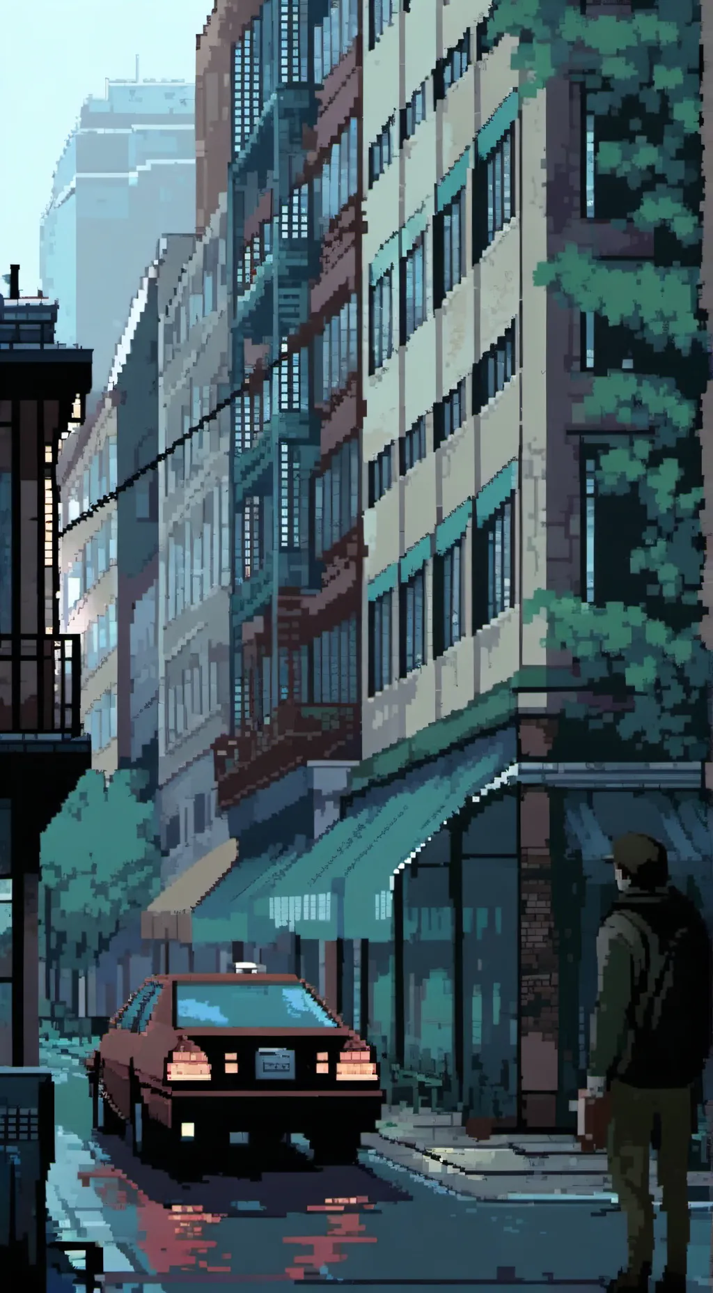 ai character: The last of us  background