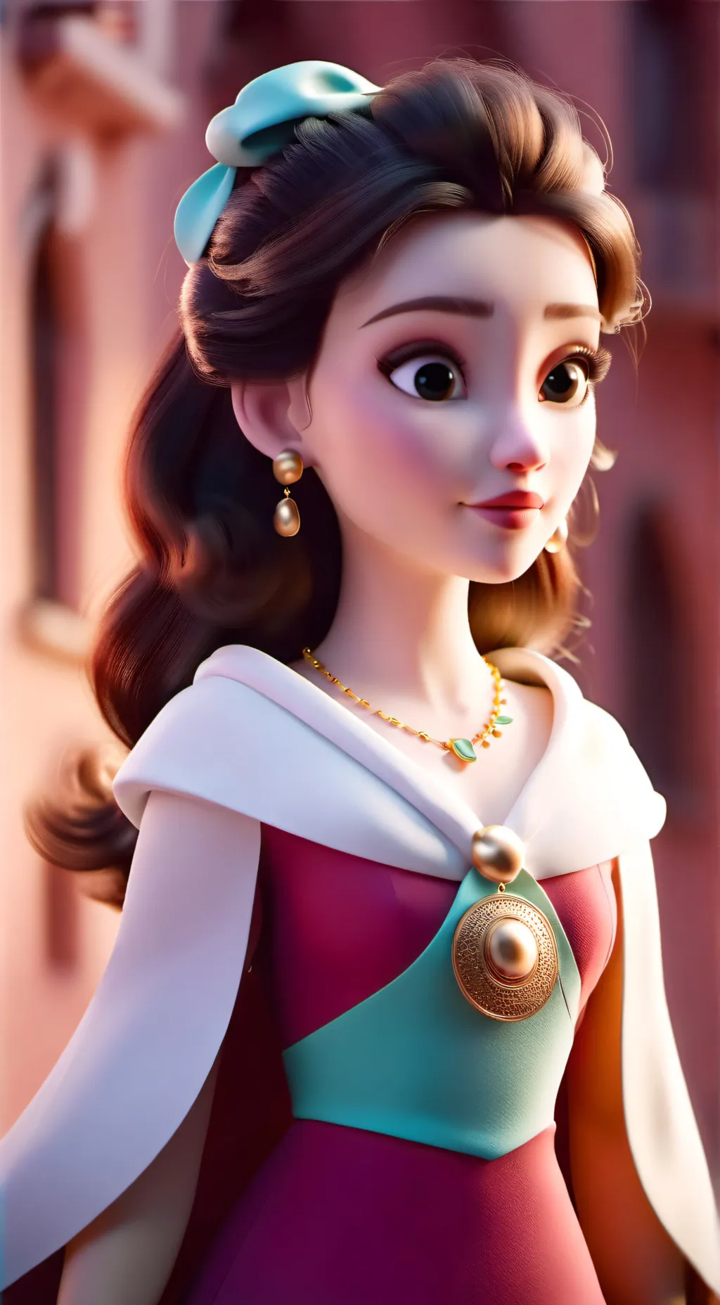 ai character: tu maestra mala background