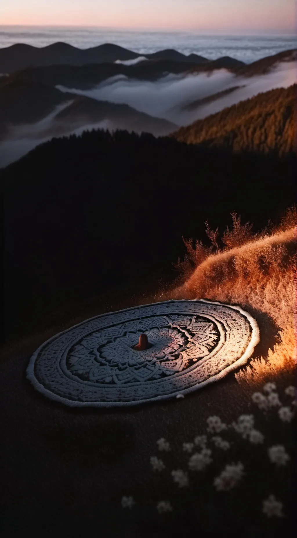 ai character: año nuevo mapuche  background