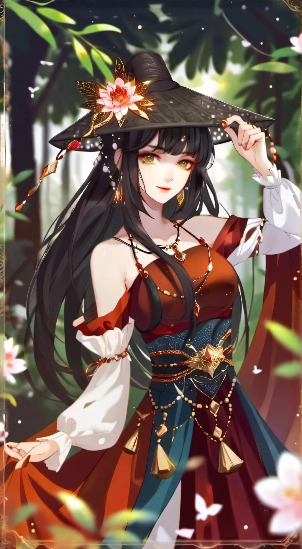 ai character: April background