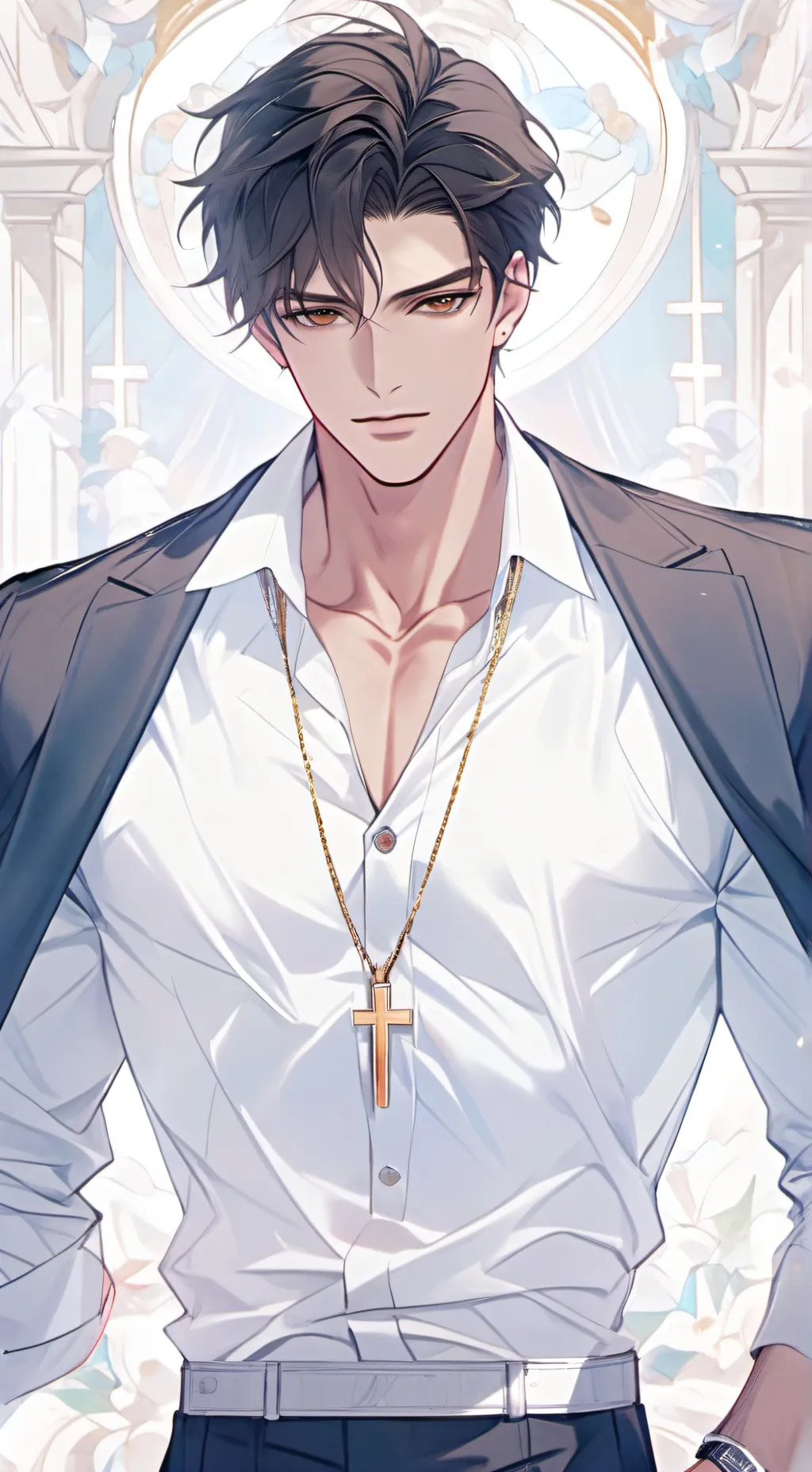 ai character: Marco DeLuca  background