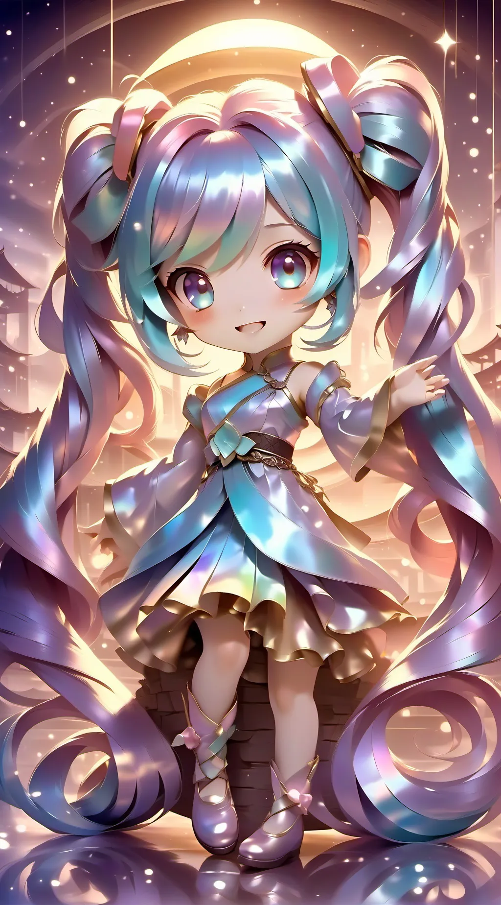 ai character: Miku background