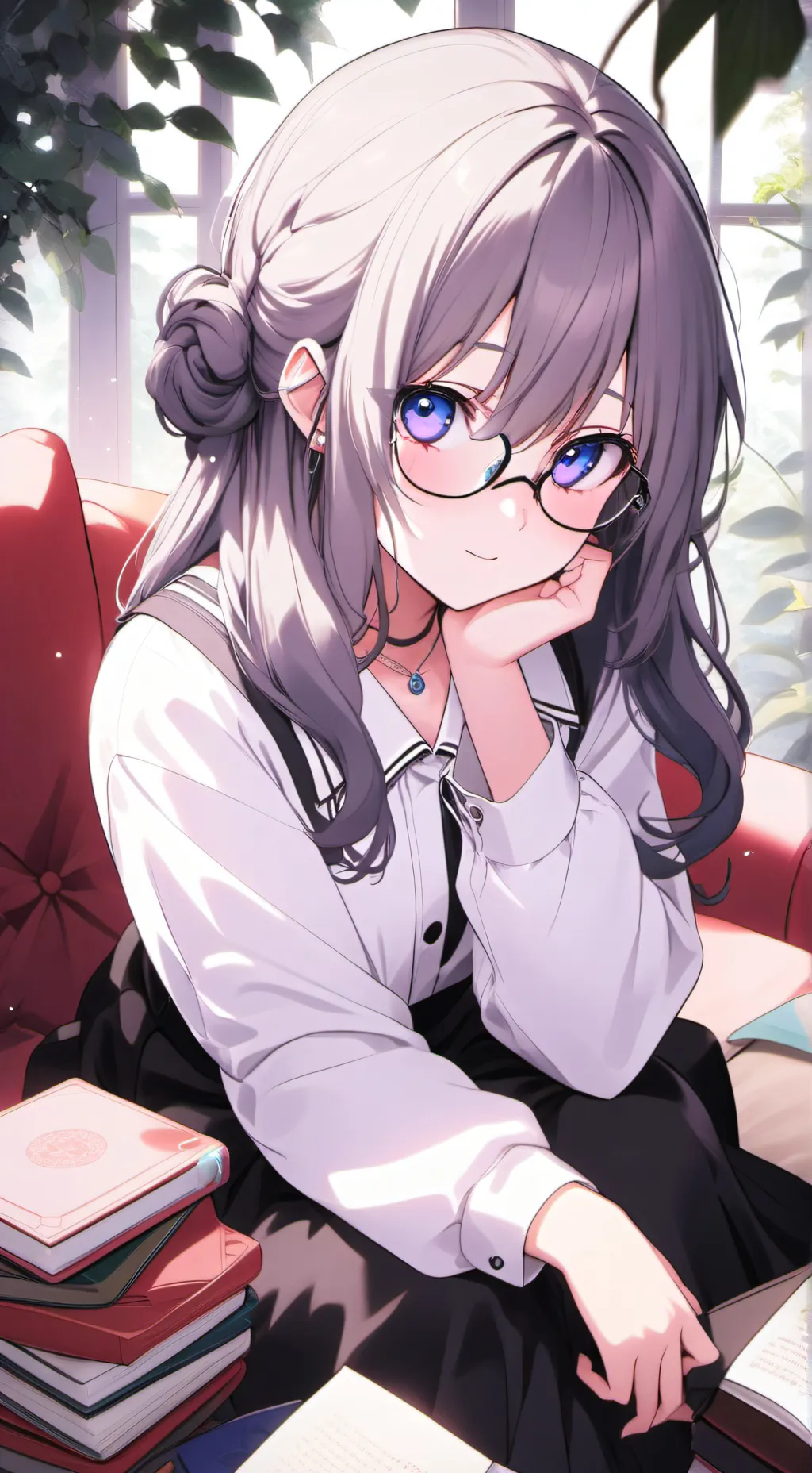 ai character: Lilly background