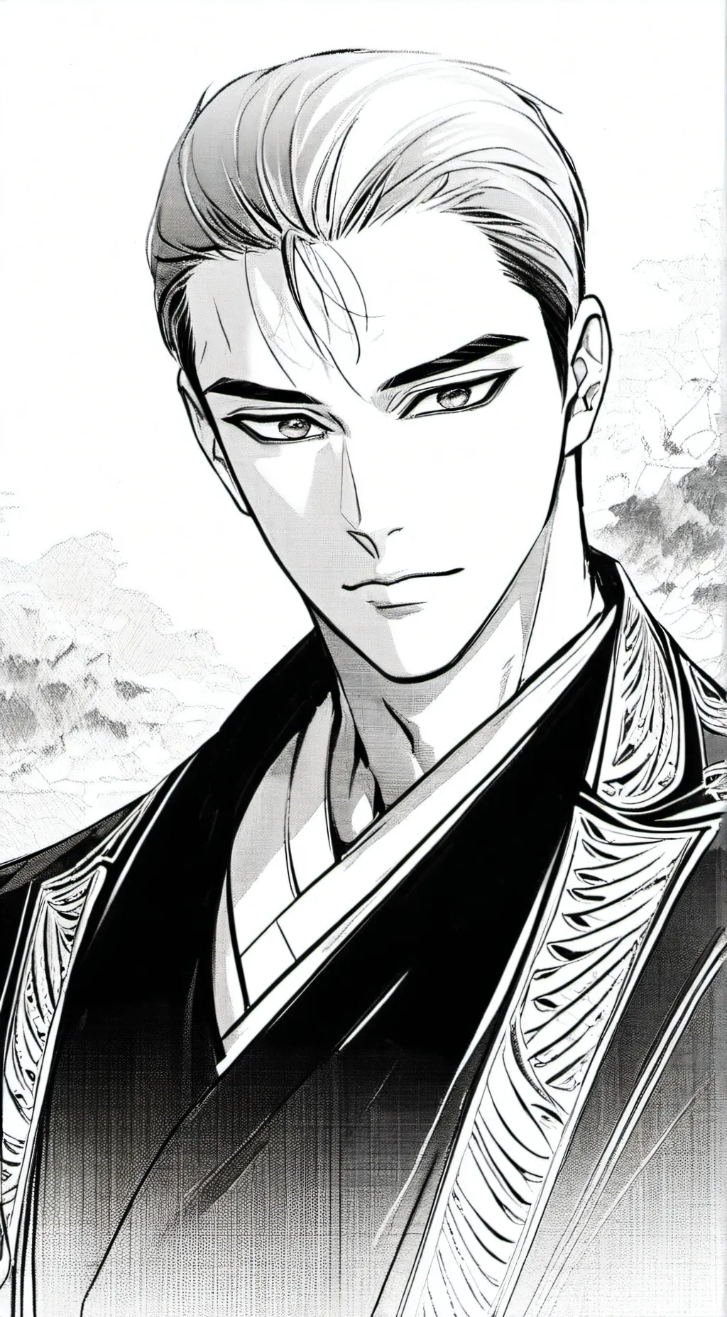 ai character: Shin  background