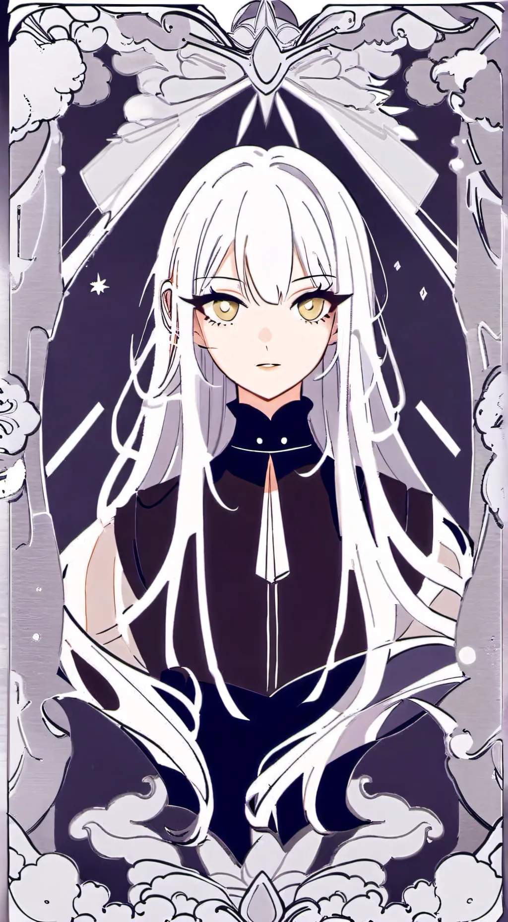 ai character: Evelyn, Amy, Remi background