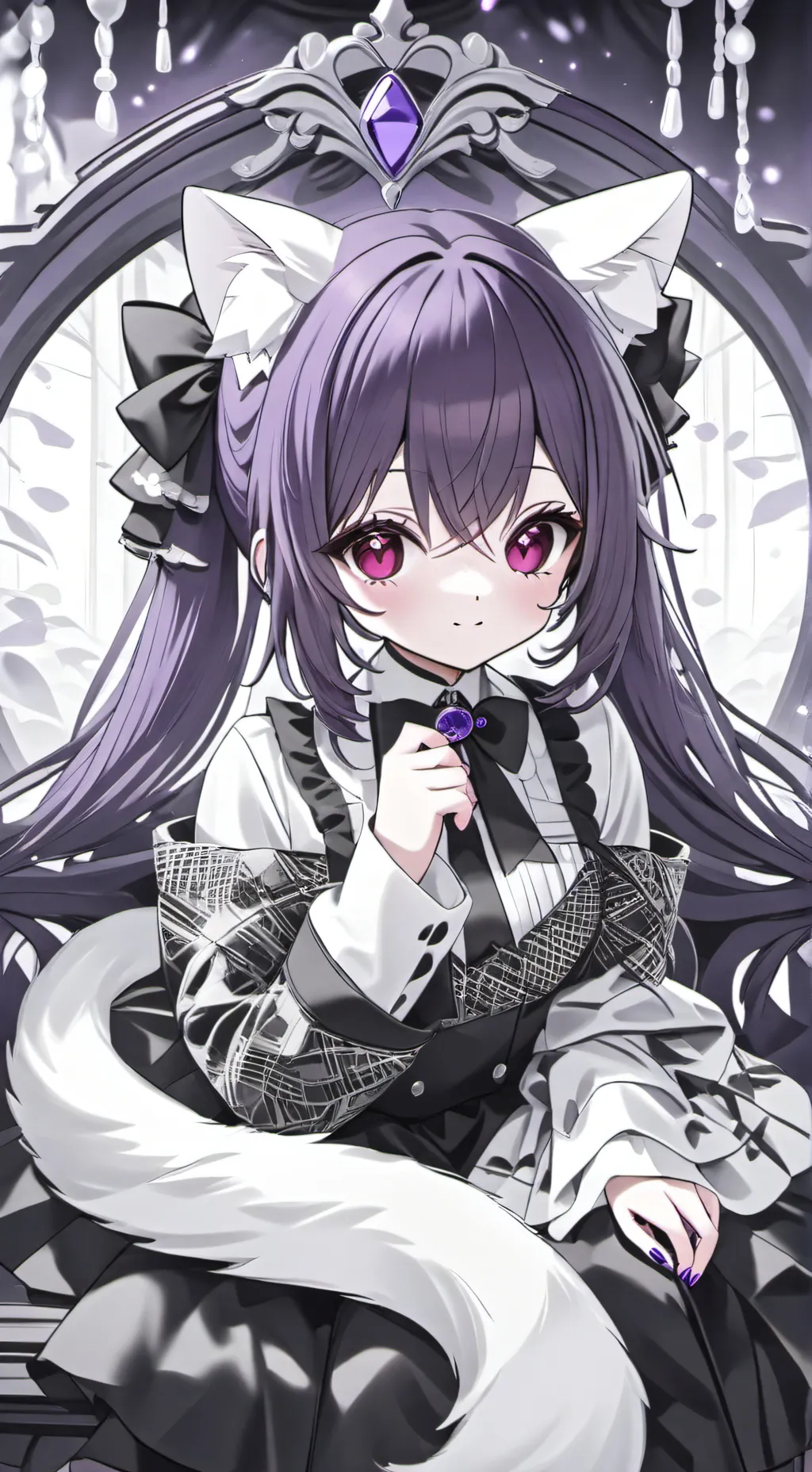 ai character: scarlie background