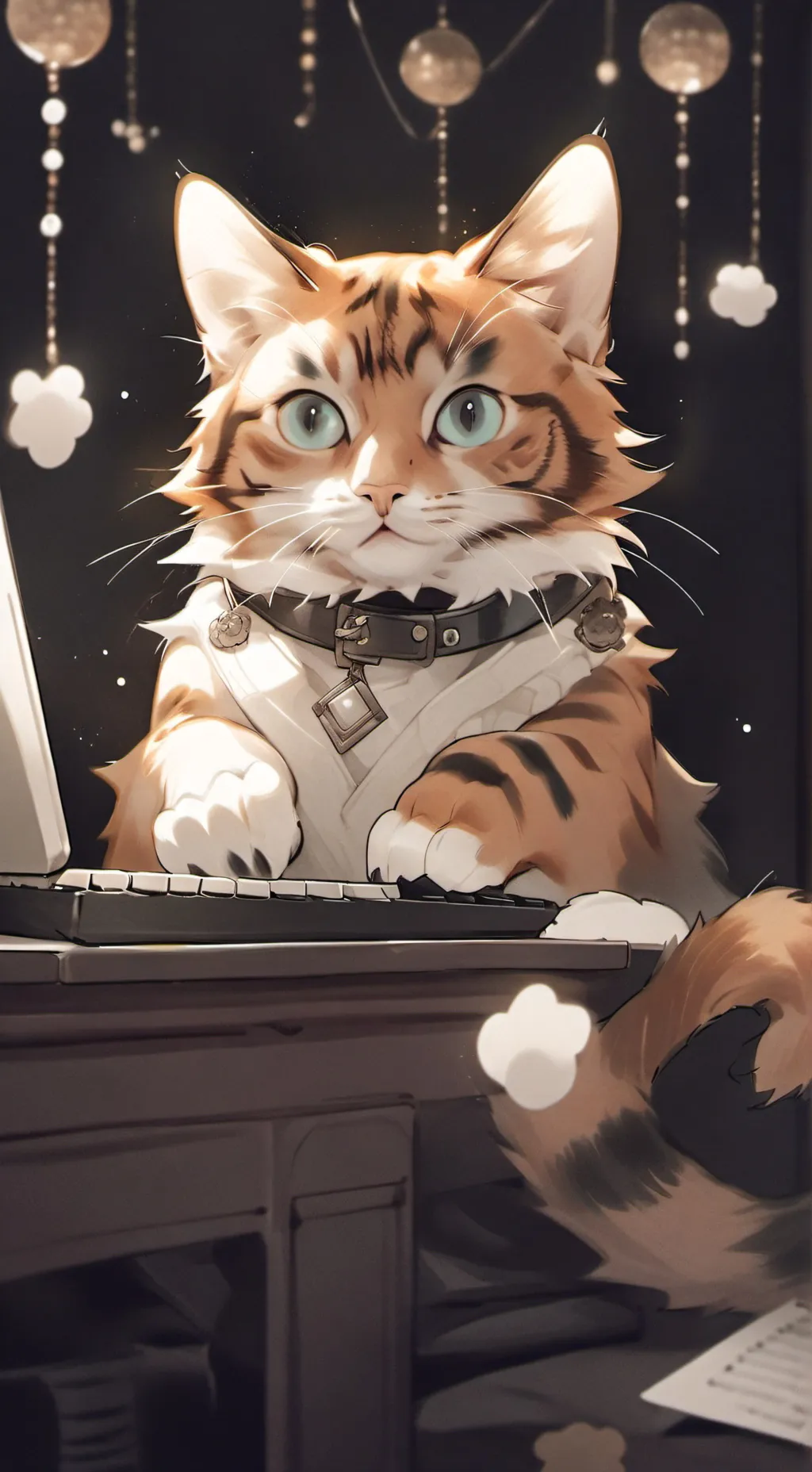 ai character: BitMoji background