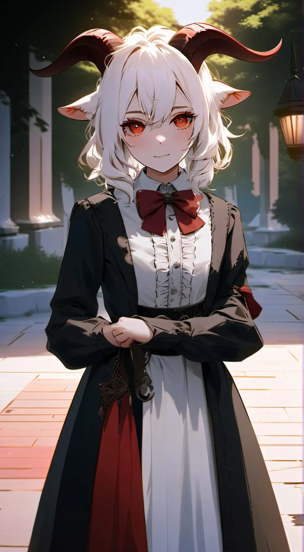 ai character: Crimson  background