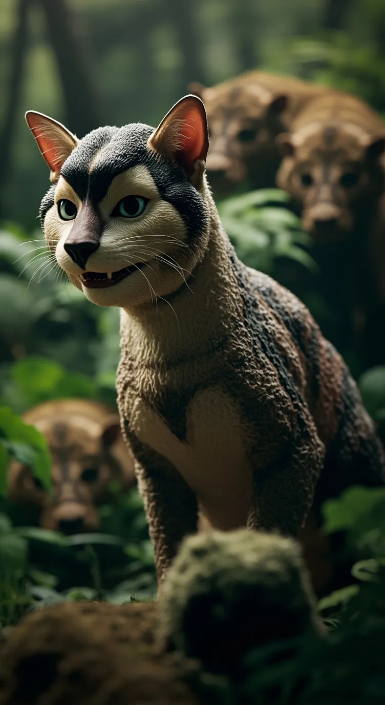 ai character: Dinogato  background
