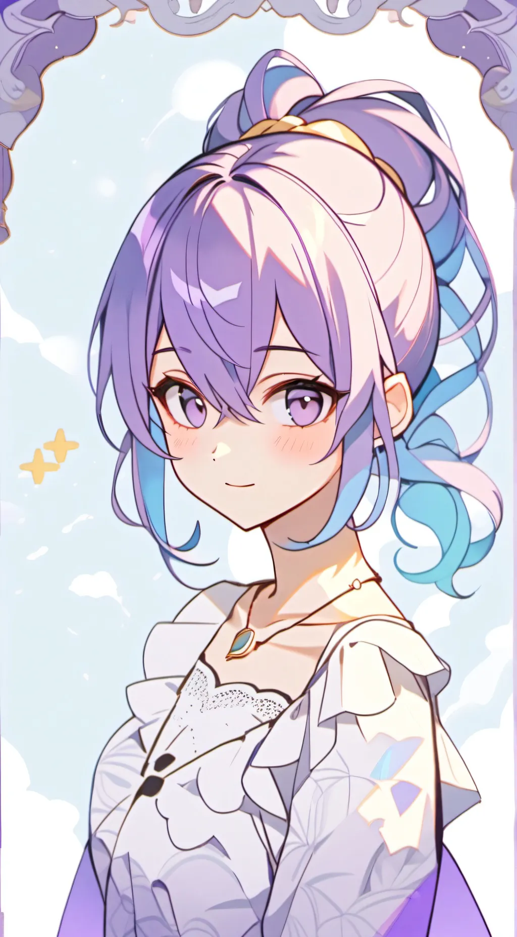 ai character: Lucy  background