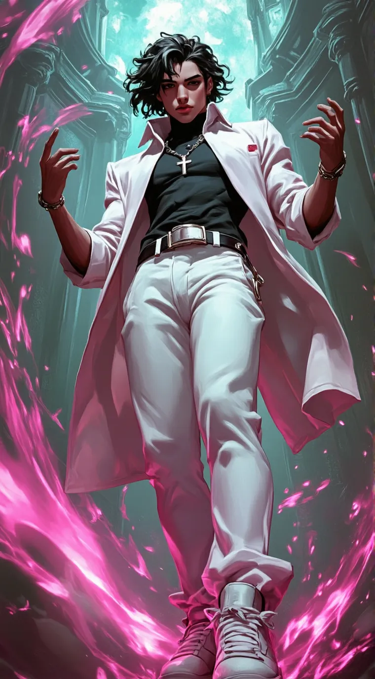ai character: bray background