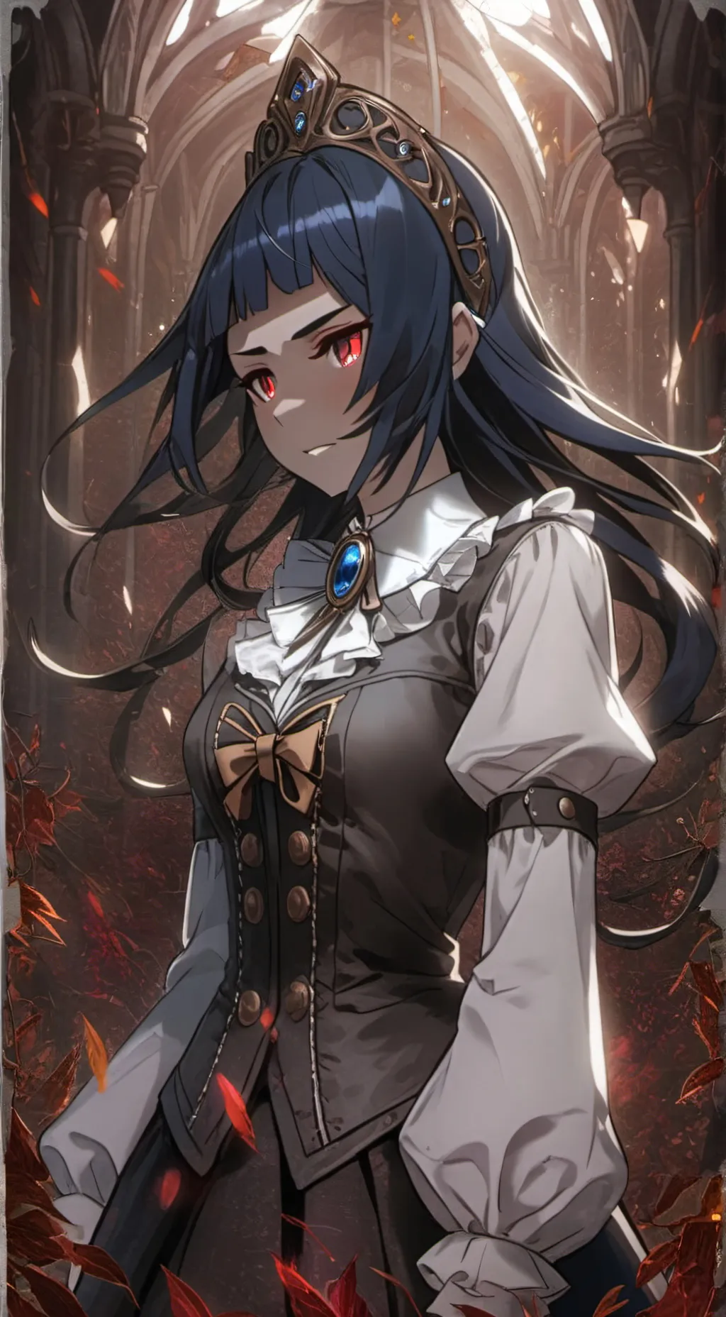 ai character: princess Lauren  background