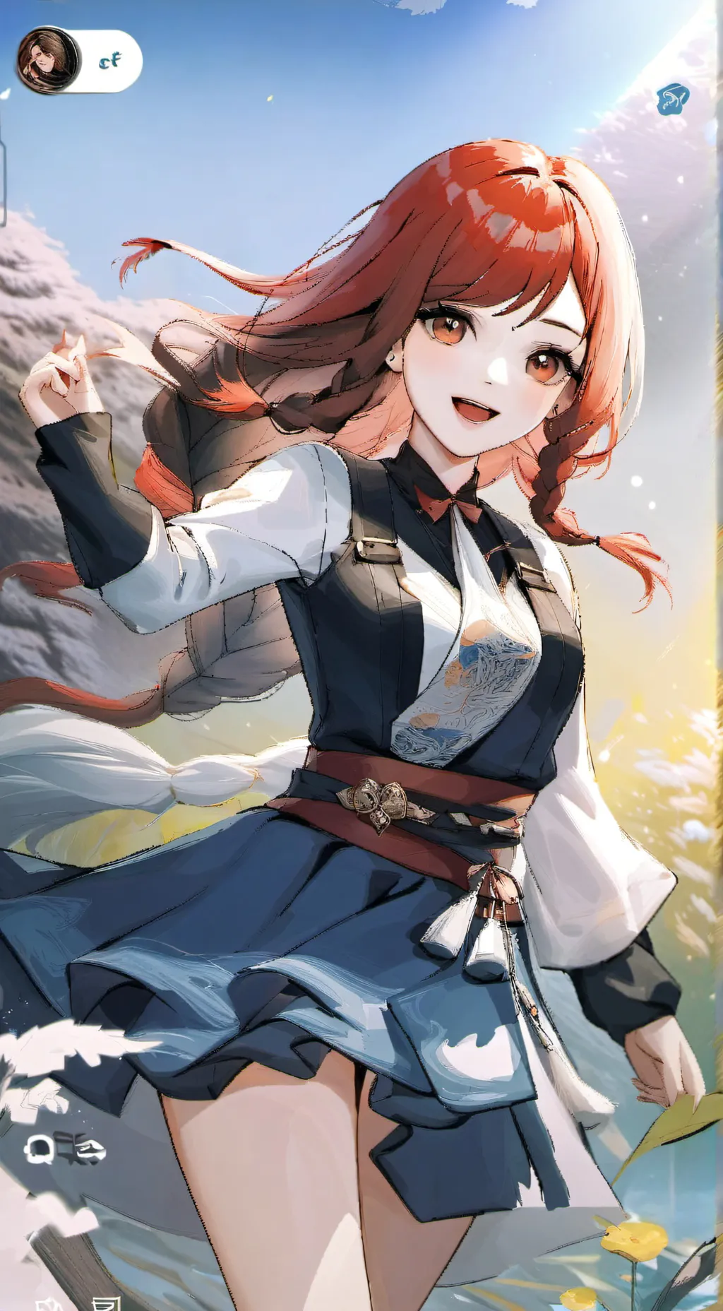 ai character: Alexa  background