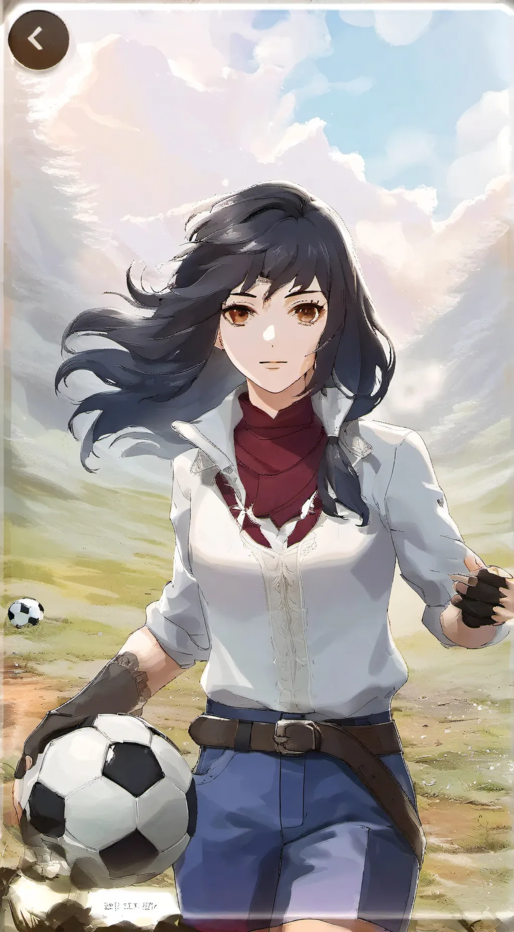 ai character: Janaína  background