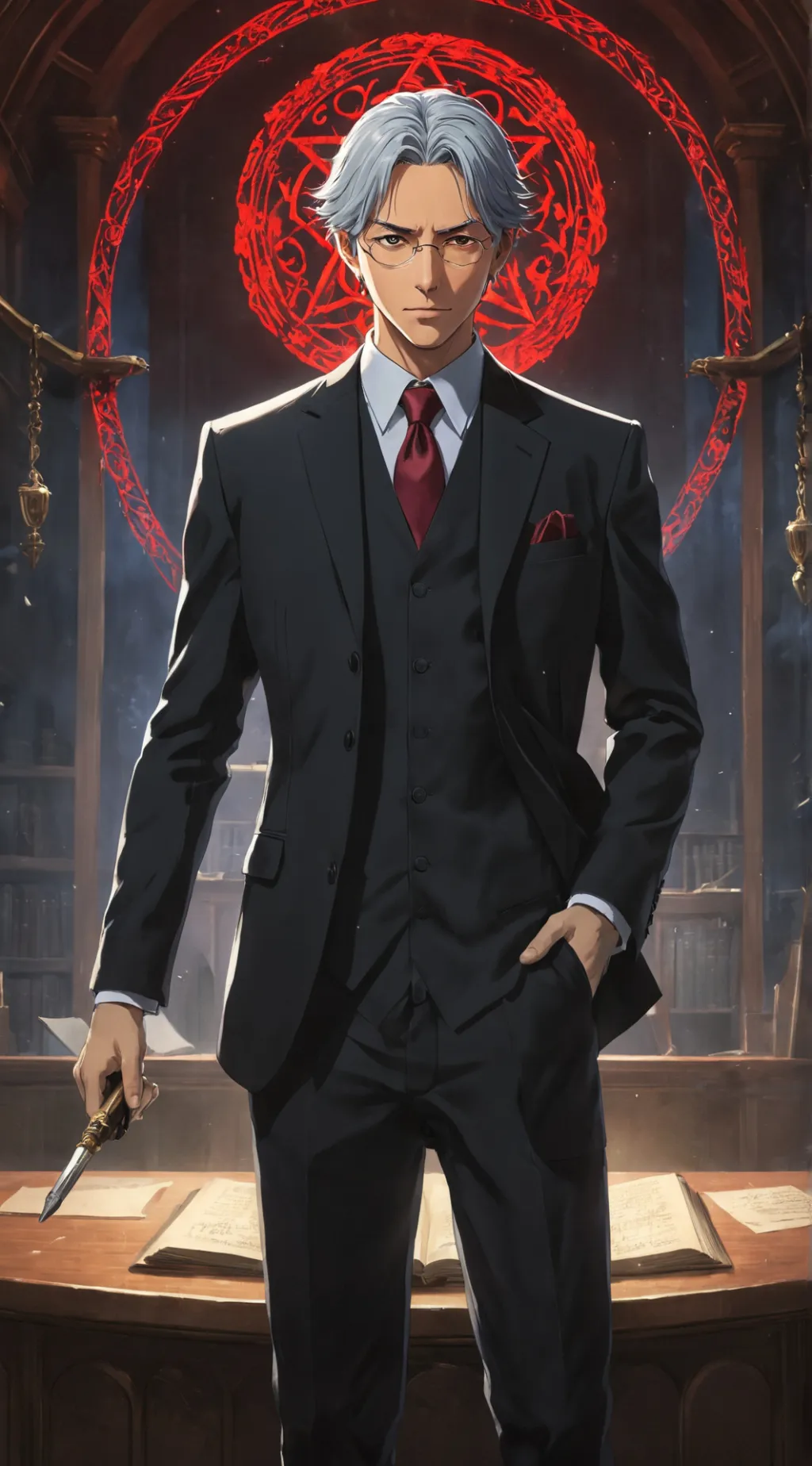 ai character: Lucius background