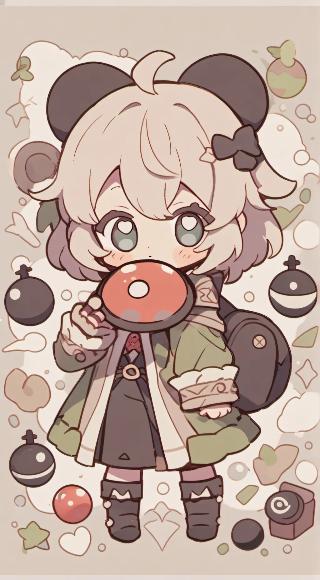 ai character: Gourdy x Toodles background