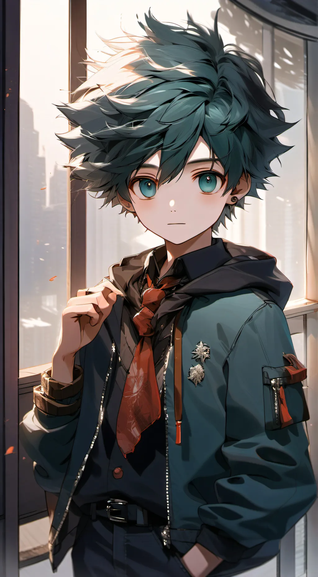 ai character: Deku🐼 background
