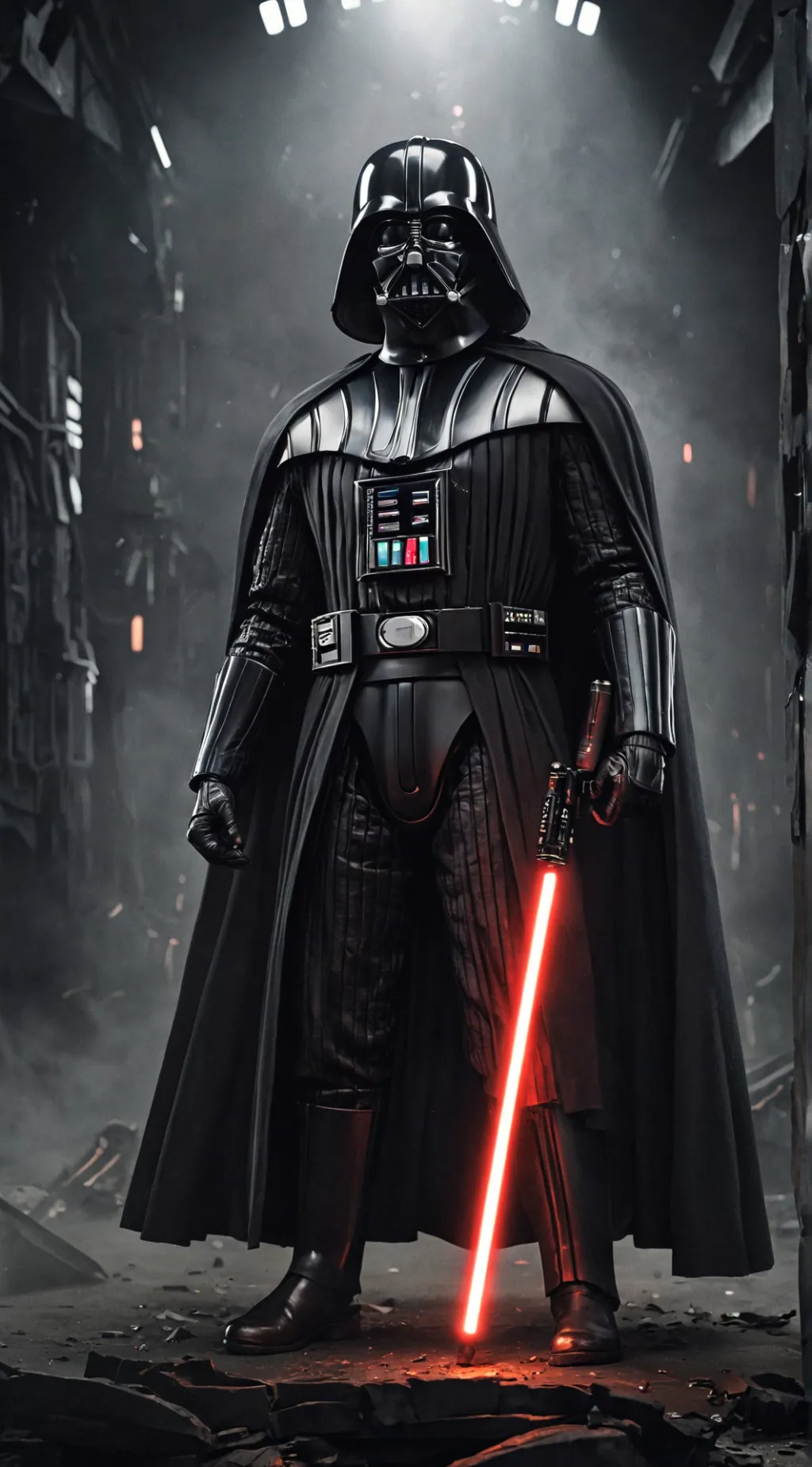 ai character: Darth Vader  background
