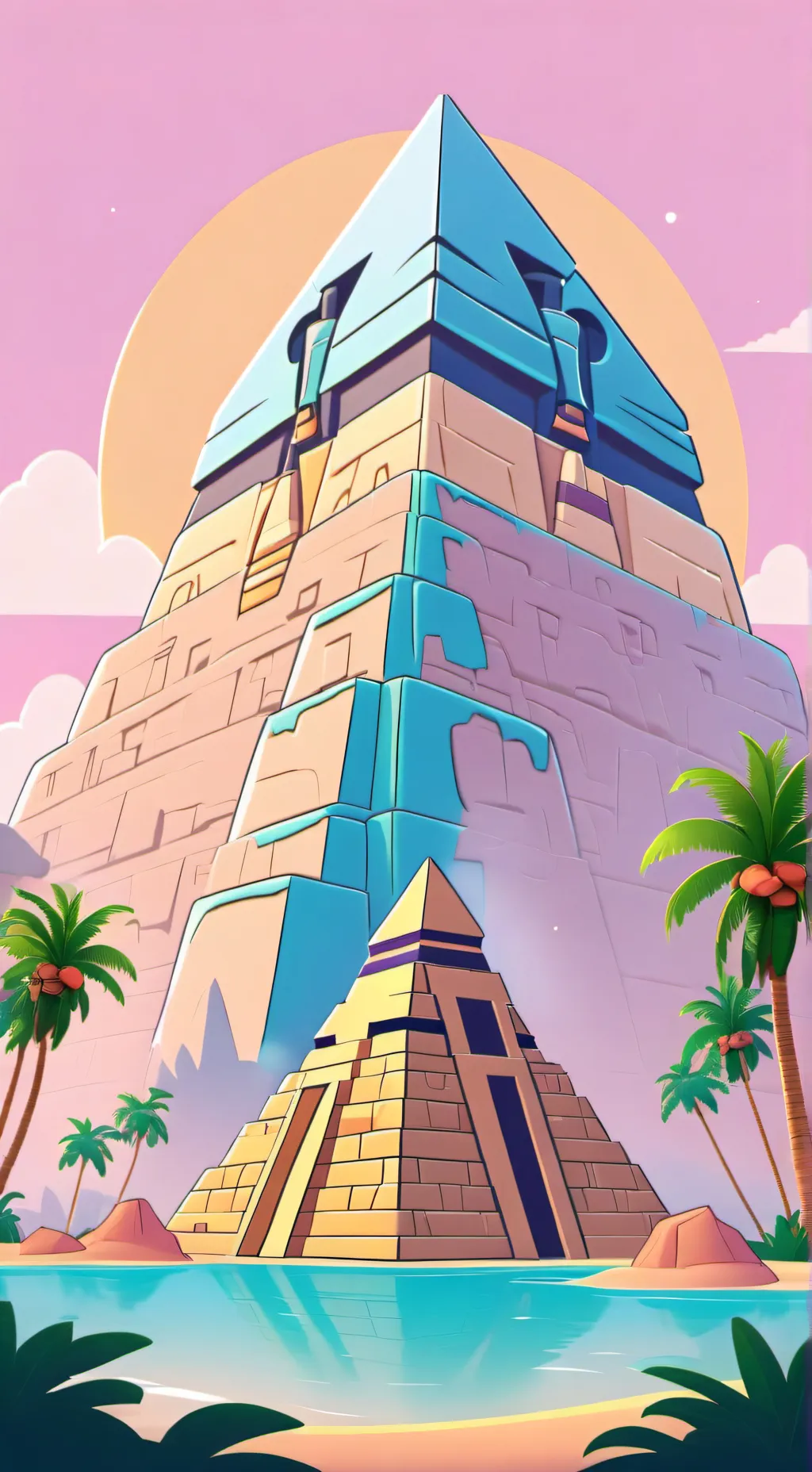 ai character: forsaken in egypt background