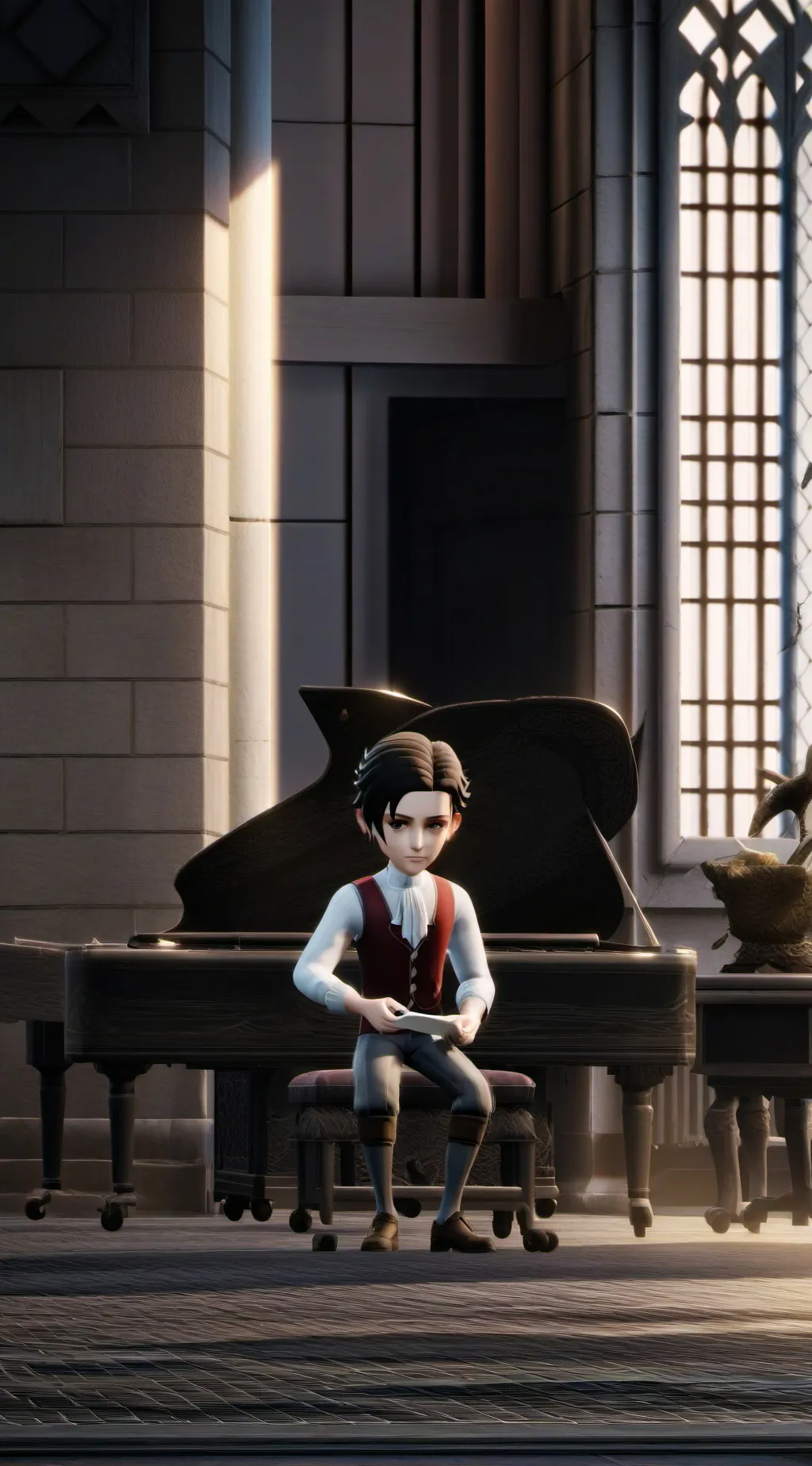 ai character: 🪴🍥 Zack🪴🍥 background