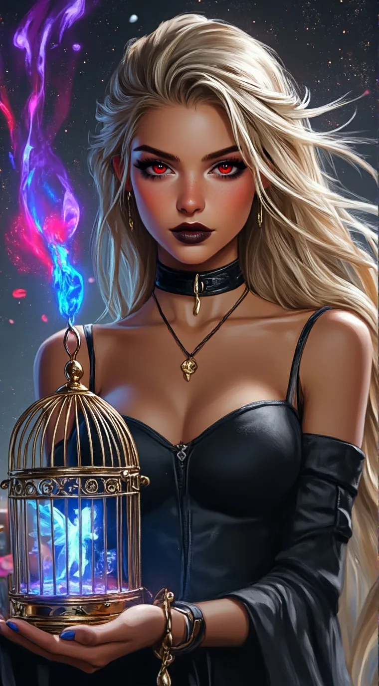 ai character: Twisted Fairytale background